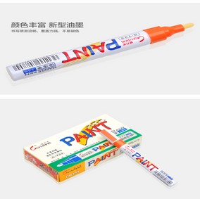 金万年G-733平夹粗划大号铝管油漆笔   绿色