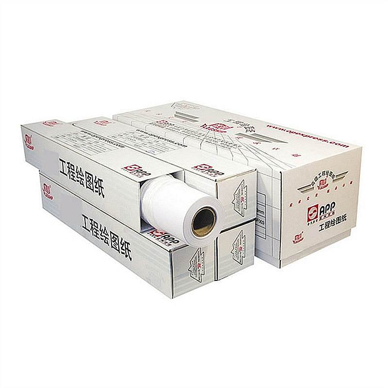 旗舰工程绘图纸620*50/80G/2寸管芯/4卷(卷)
